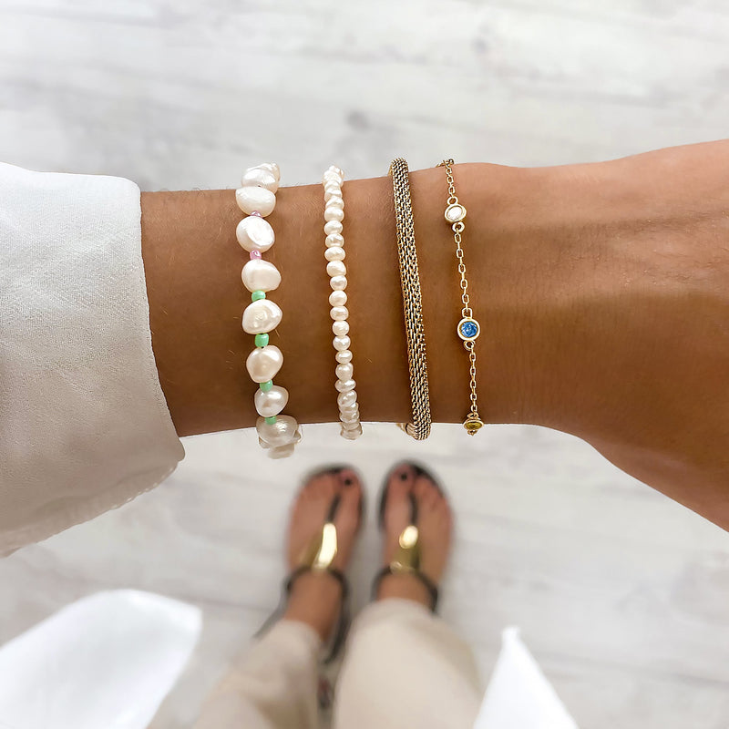 "Festive Pearls" Bracelet - SophiaJewels