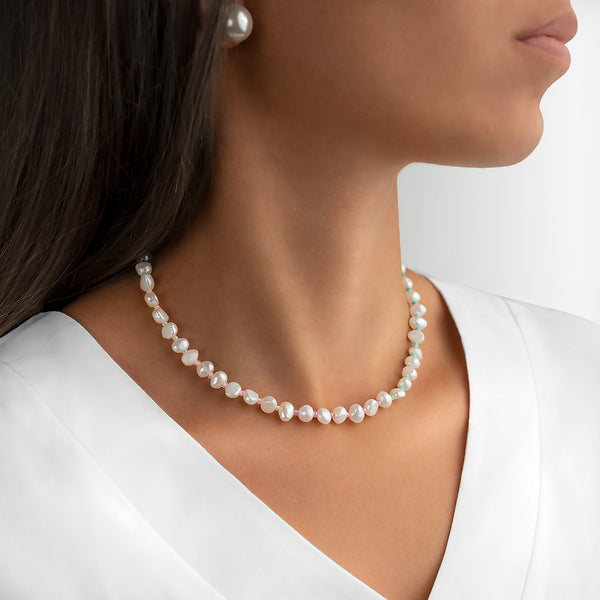 "Festive Pearls" Necklace - SophiaJewels