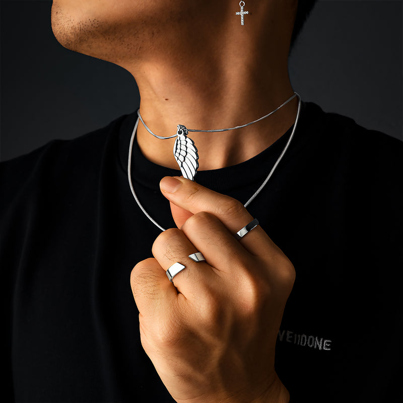 "Angelic" BRAVE Men's Necklace