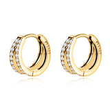 "Luminous Hoop Rings" Earrings - SophiaJewels