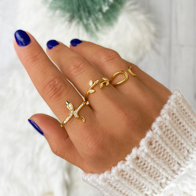 "Snake Shape" Ring