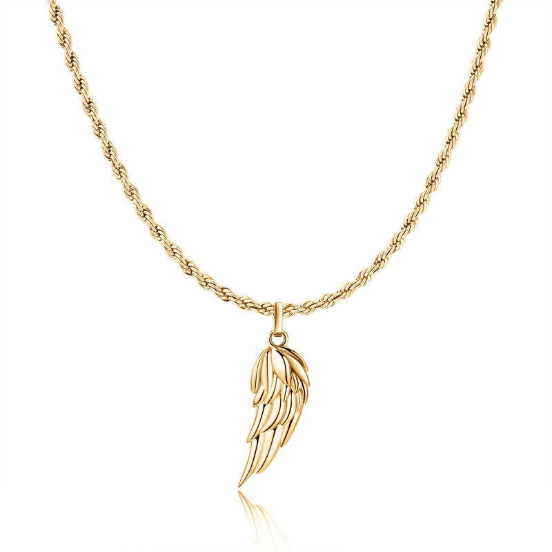 "Wing" BRAVE Men's Necklace - SophiaJewels