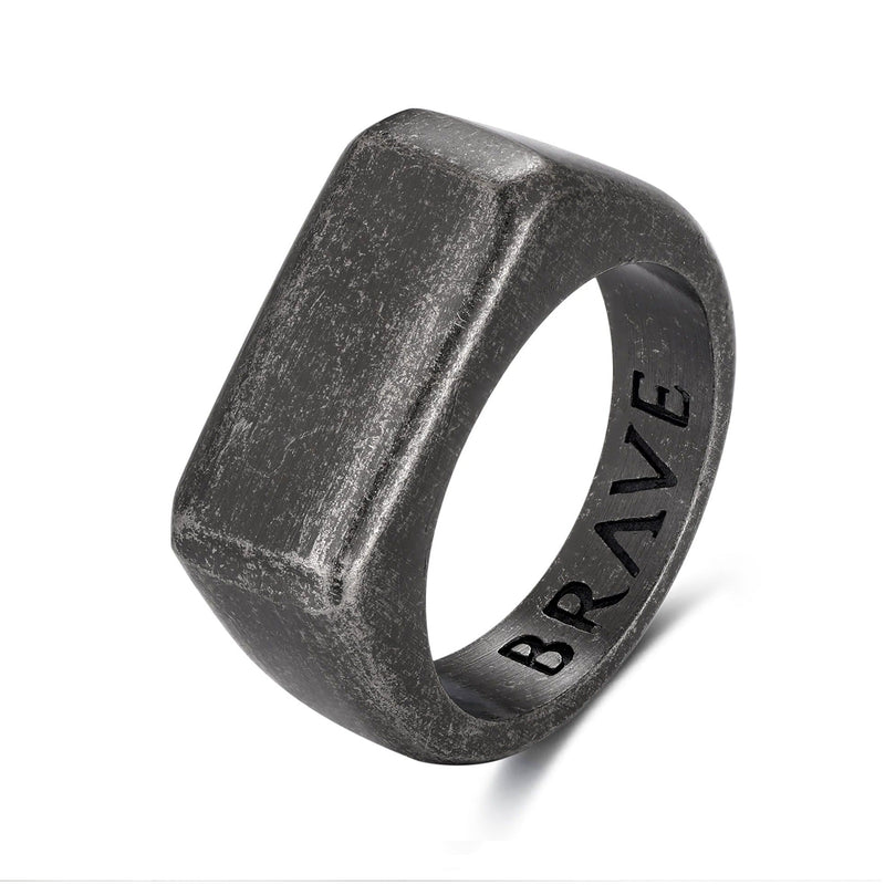 "Fog" BRAVE Men's Ring - SophiaJewels