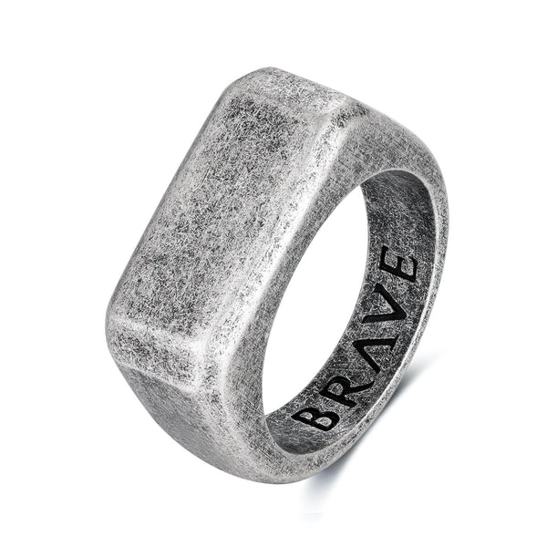 "Fog" BRAVE Men's Ring - SophiaJewels