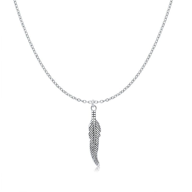 "Feather" BRAVE Men's Necklace - SophiaJewels