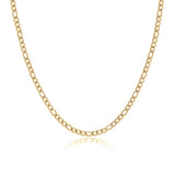 "Figaro Simple" Chain Necklace - SophiaJewels