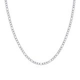 "Figaro Simple" Chain Necklace - SophiaJewels