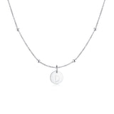 "Initial Circle" Necklace - SophiaJewels