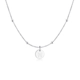 "Initial Circle" Necklace - SophiaJewels