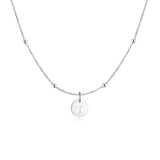 "Initial Circle" Necklace - SophiaJewels