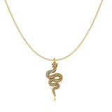 "Serpentine Viper" Necklace - SophiaJewels