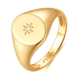 "Oval Star" Ring - SophiaJewels