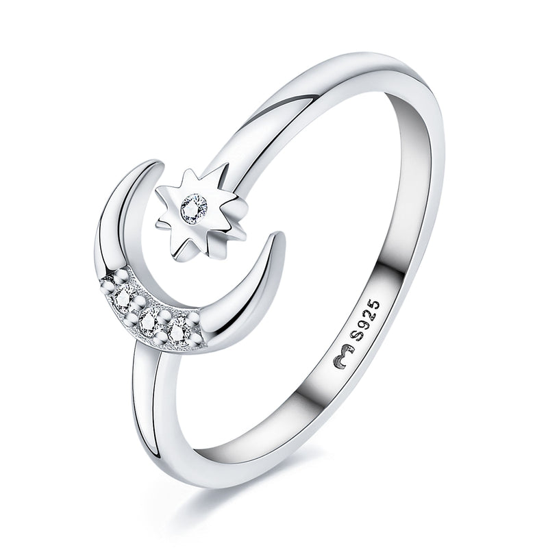 "Star and Moon" Ring - SophiaJewels