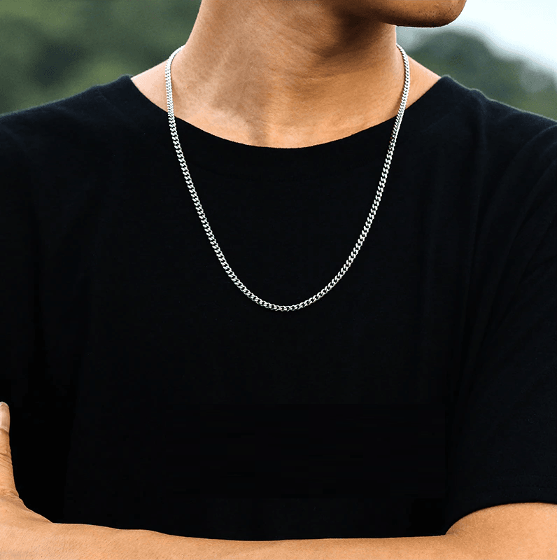 "Element" BRAVE men Necklace /Black/Gold - SophiaJewels