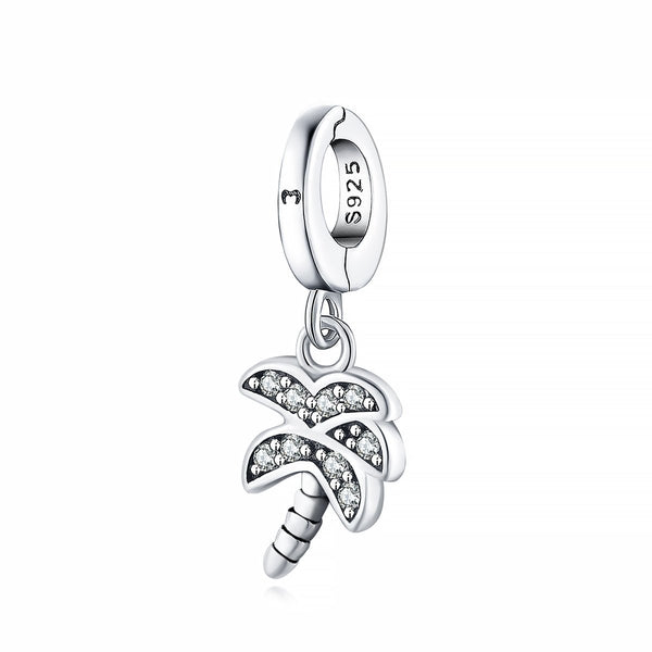 "Shiny Palm Tree" Charm - SophiaJewels