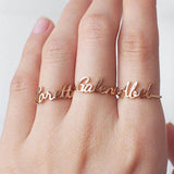 Ring "Name" ~ Customizable - SophiaJewels