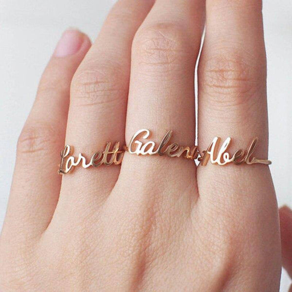 Ring "Name" ~ Customizable - SophiaJewels