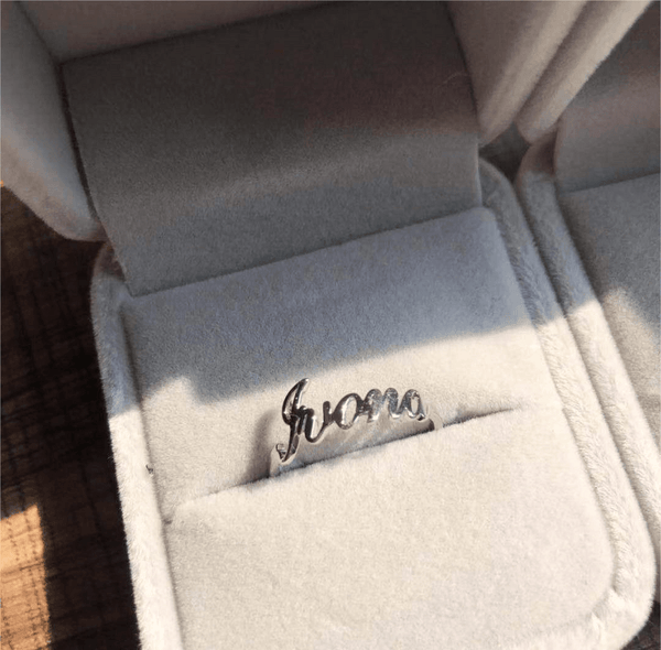 Ring "Name" ~ Customizable - SophiaJewels