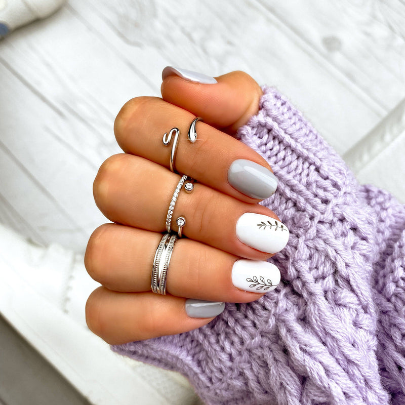 "Twins" Midi Ring - SophiaJewels