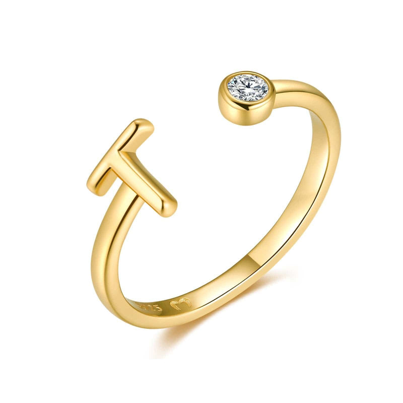 "Top Letter" Ring - SophiaJewels