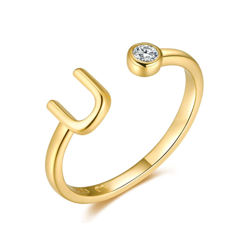 "Top Letter" Ring - SophiaJewels