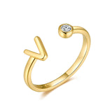 "Top Letter" Ring - SophiaJewels