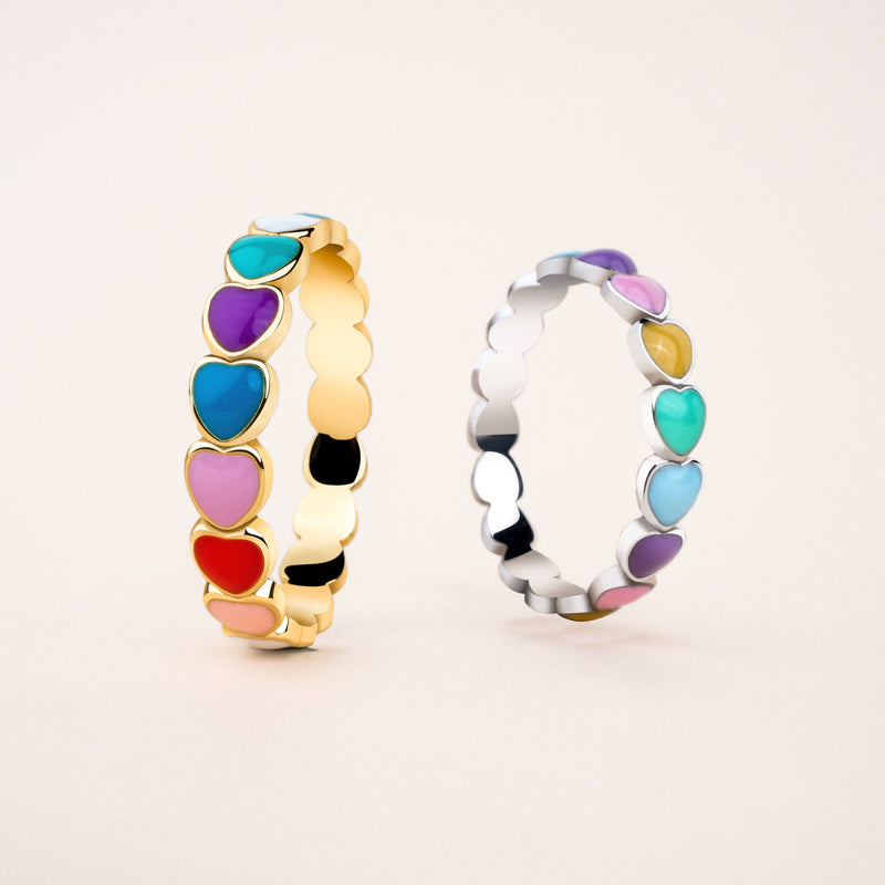 "Colouring Love" Ring - SophiaJewels