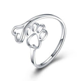 "Footprint of Love" Ring - SophiaJewels