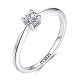 "Solitaire Zirconia" Ring - SophiaJewels