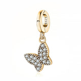 "Shimmering Butterfly" Charm - SophiaJewels