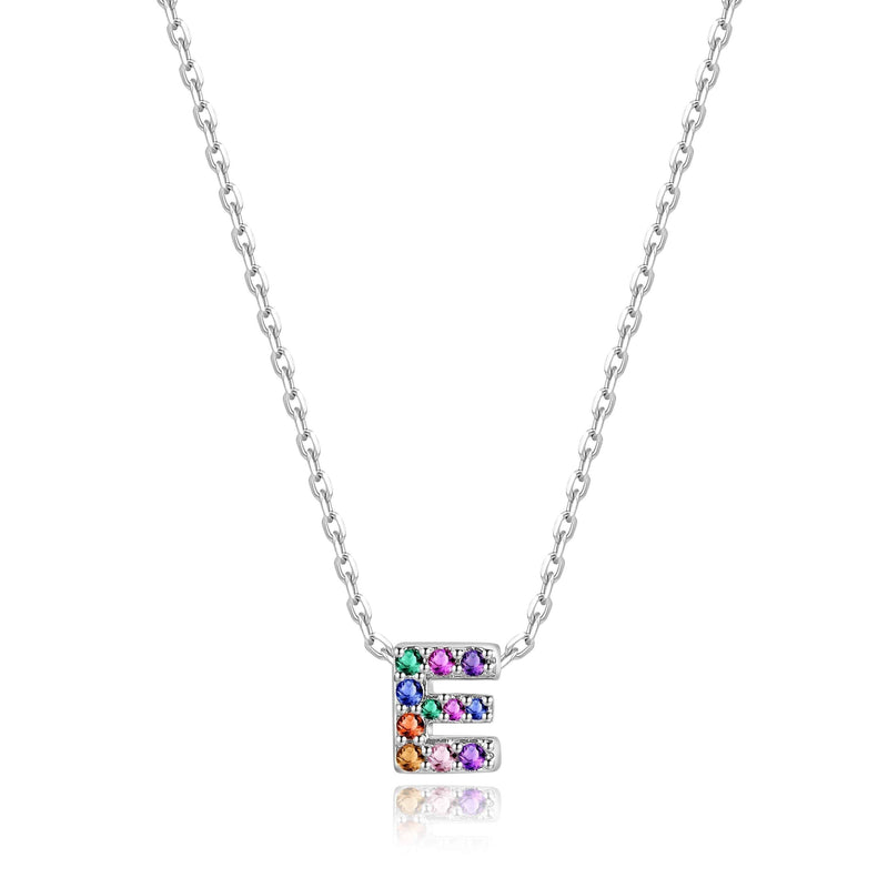 "Shinny Initial" Necklace - SophiaJewels