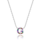 "Shinny Initial" Necklace - SophiaJewels