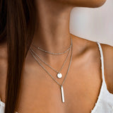 "Majestic" Necklace ~ Gold/RoseGold/Silver - SophiaJewels