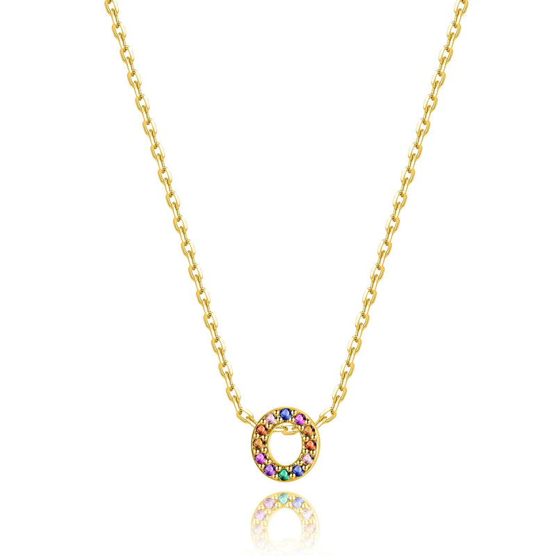 "Shinny Initial" Necklace - SophiaJewels