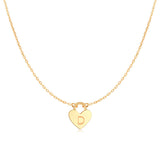 "Initial Heart" Necklace - SophiaJewels