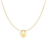 "Initial Heart" Necklace - SophiaJewels