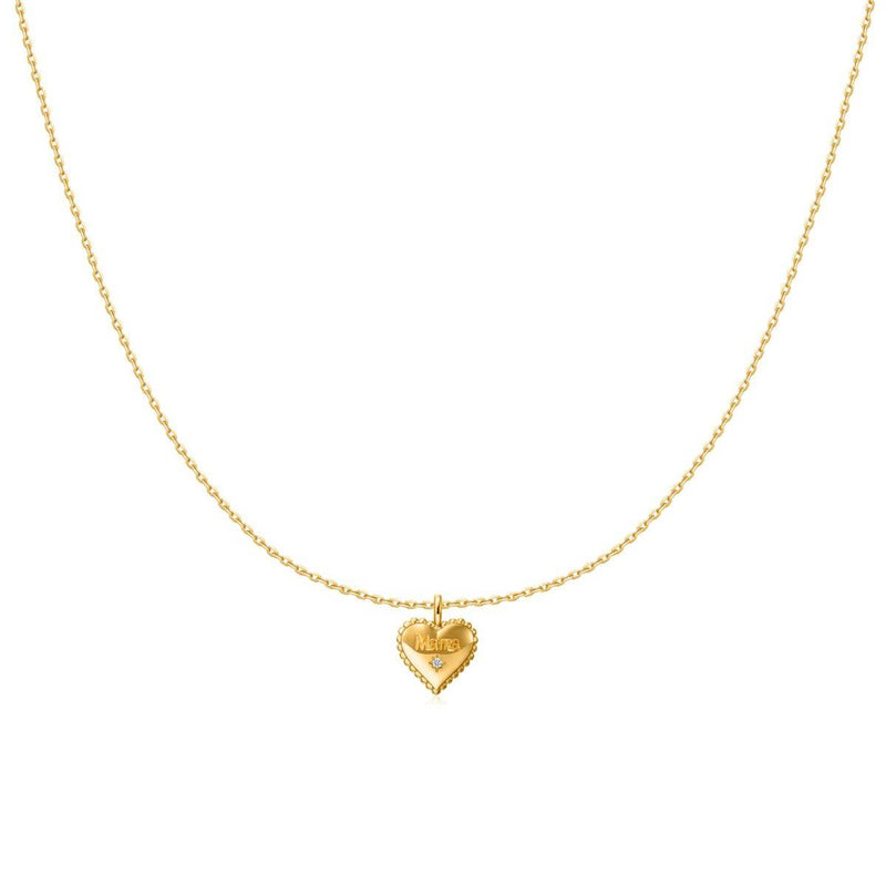 "Mom Heart" Necklace - SophiaJewels