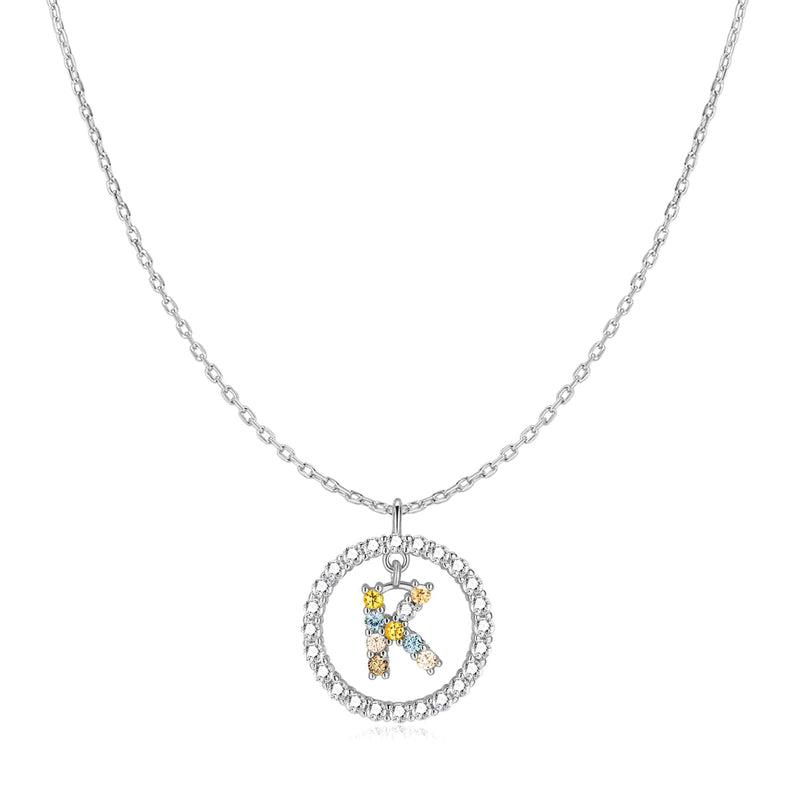 "Bright Initials" Necklace - SophiaJewels