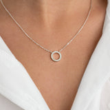 "Radiant Circle" Necklace - SophiaJewels