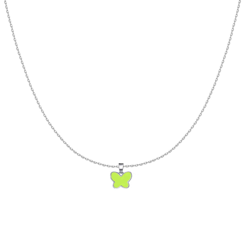 "Green Butterfly" Necklace - SophiaJewels