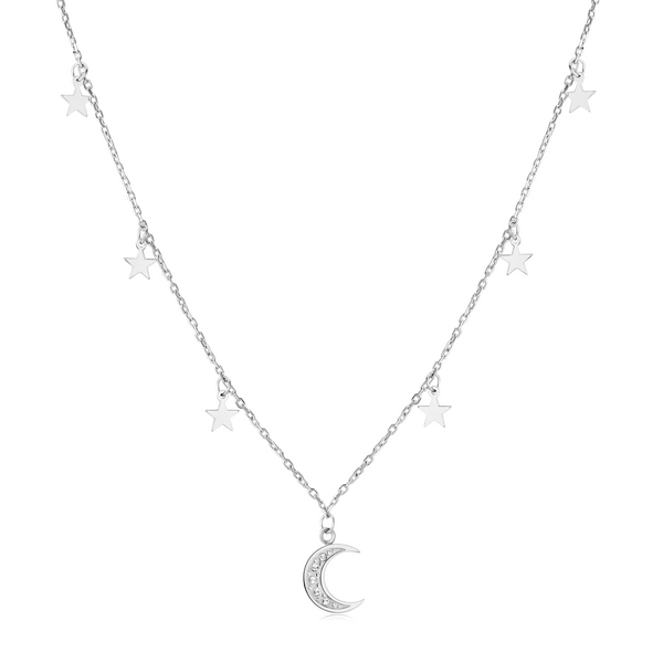 "Starry Moon" Necklace - SophiaJewels