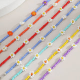 "Little Flowers" Anklet ~ Multicolour - SophiaJewels