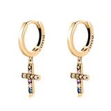 "Colour Cross" Earrings - SophiaJewels