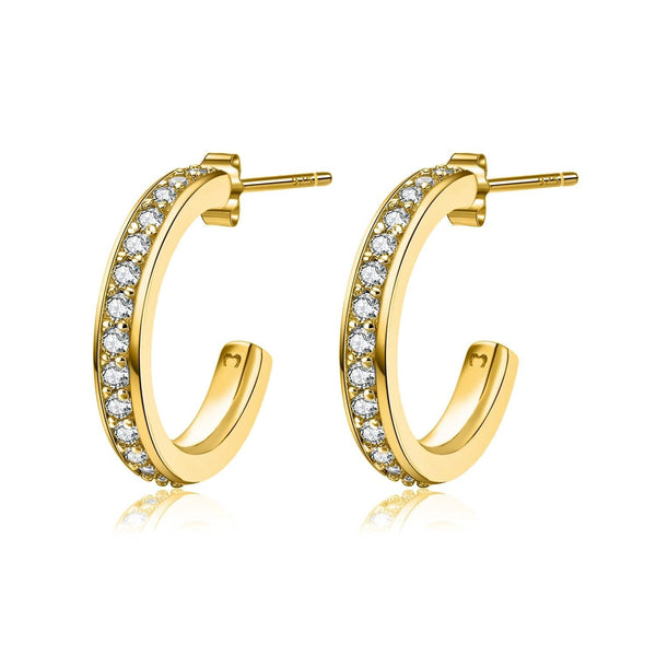 "Half Ring Radical" Earrings - SophiaJewels