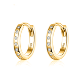 "Shiny Hoops" Earrings - SophiaJewels