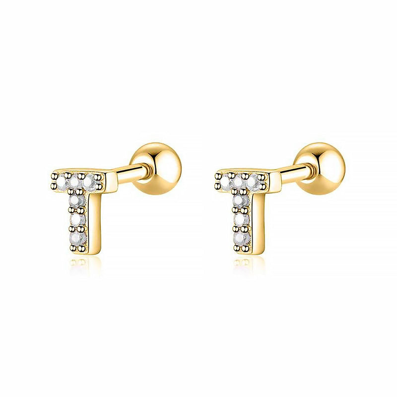 "White Letters" Earring - SophiaJewels