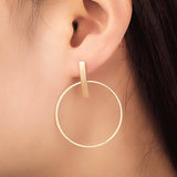 "Minimalist Hoops" Earrings - SophiaJewels