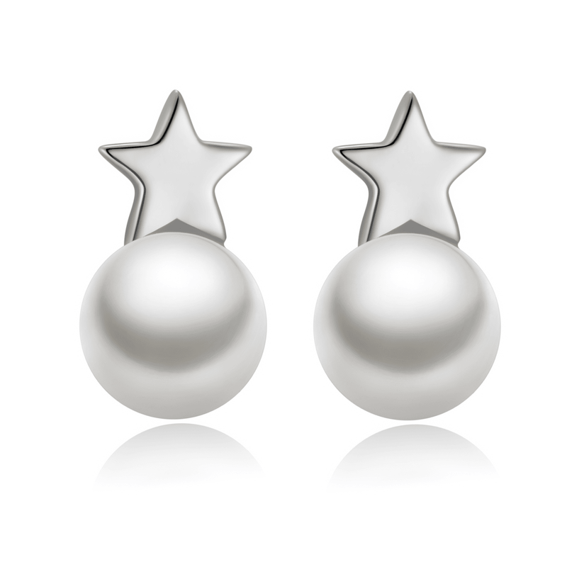 "Cosmic Pearl" Earrings - SophiaJewels