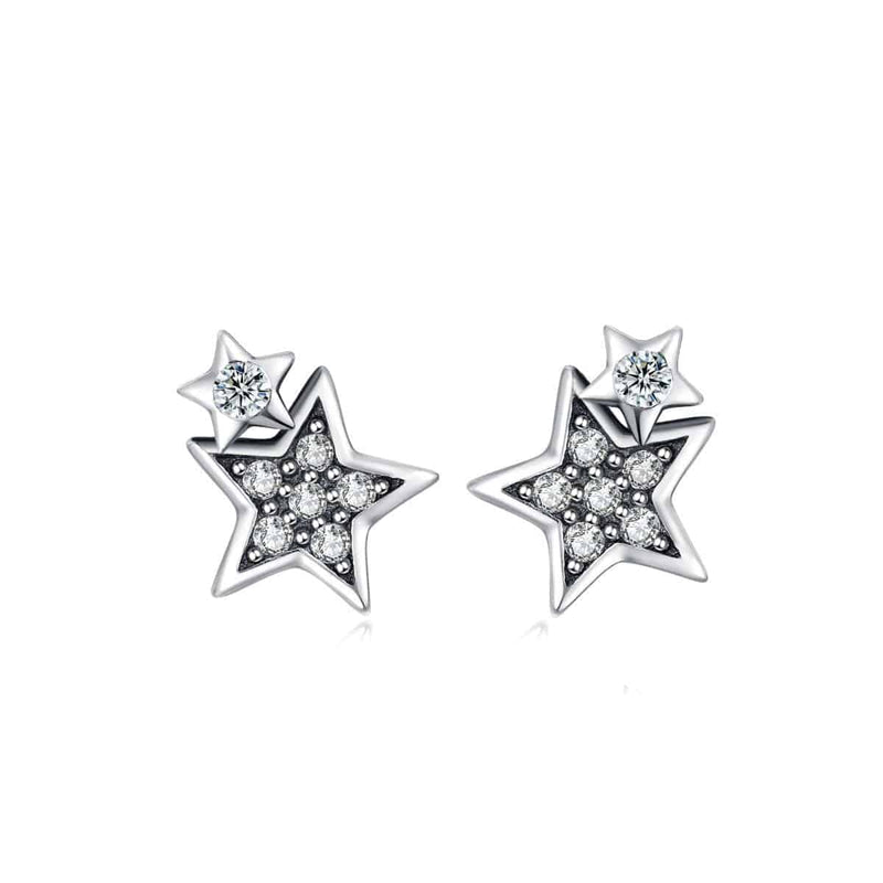 "Double Star" Earrings - SophiaJewels