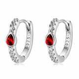 "Ruby Red" Earrings - SophiaJewels